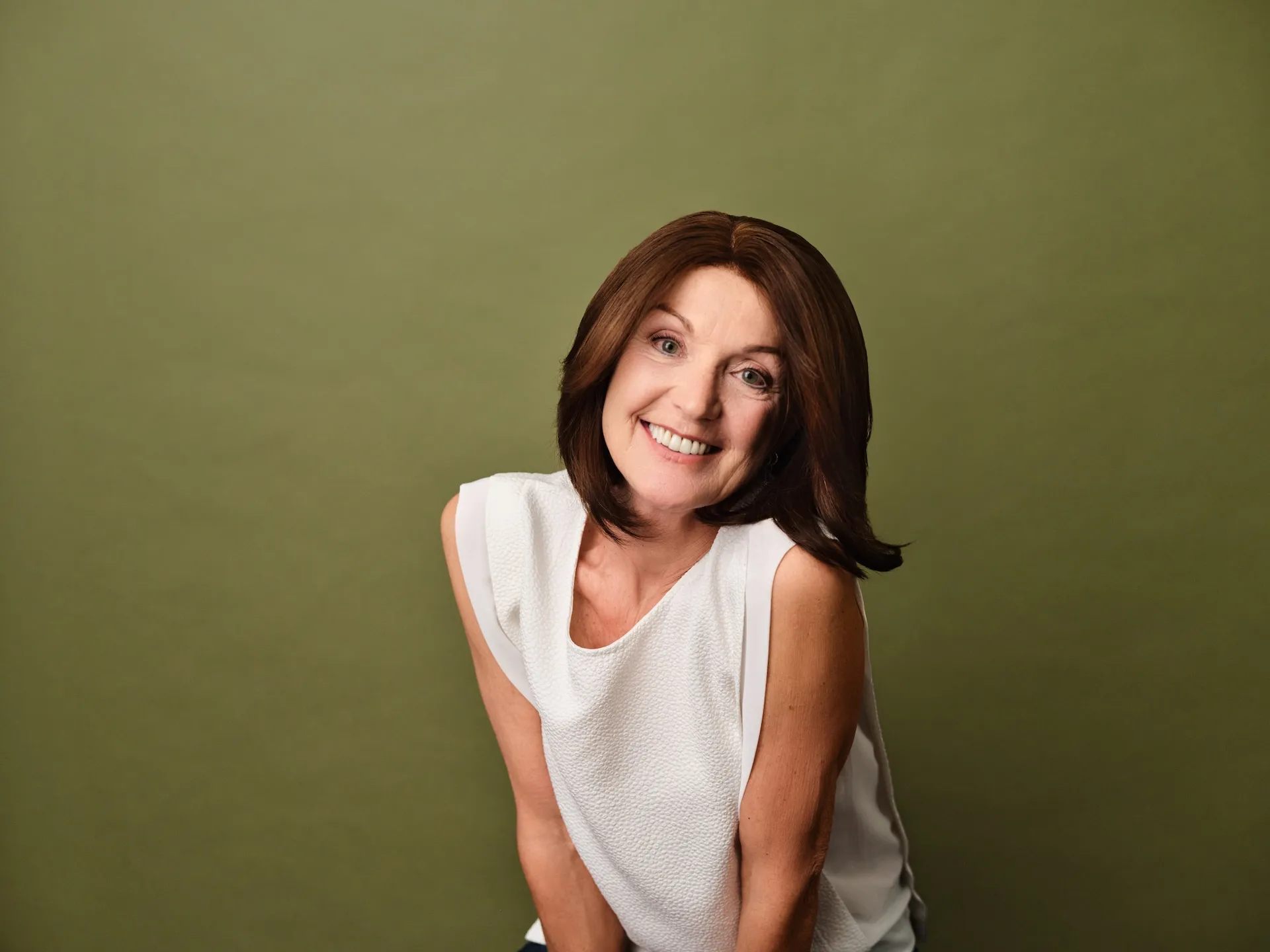 Echthaarperücke Love Shaker in warmem Braun