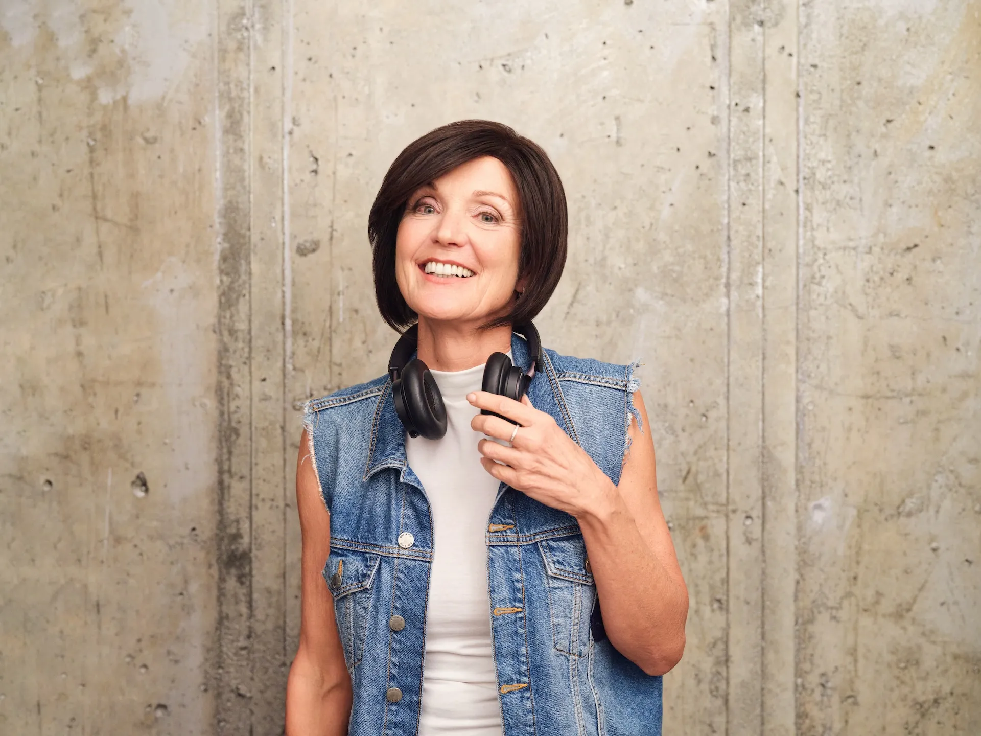 Echthaarperücke Soft Love in natürlichem Braun