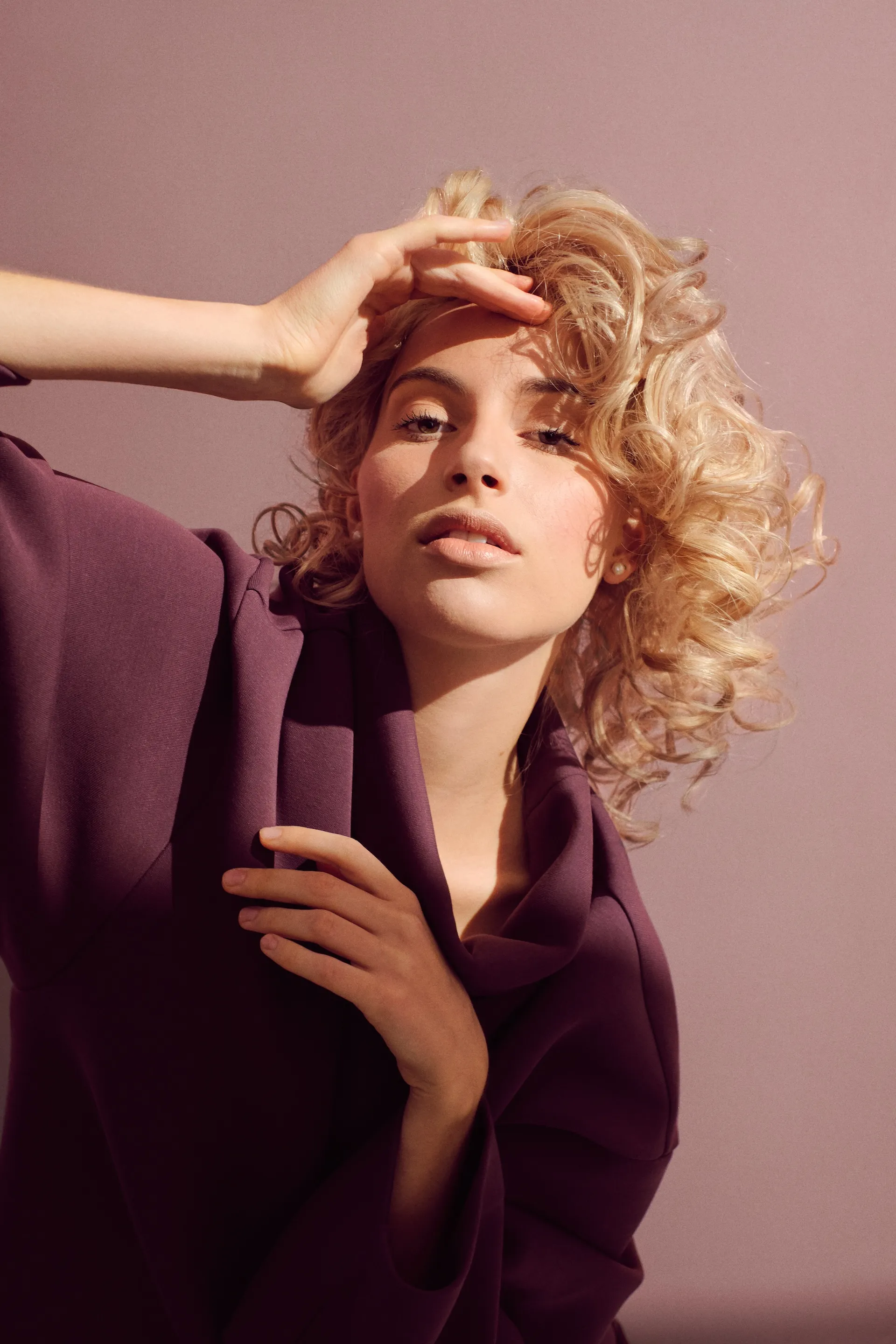 Echthaarperücke mit individuellem Styling im Portrait