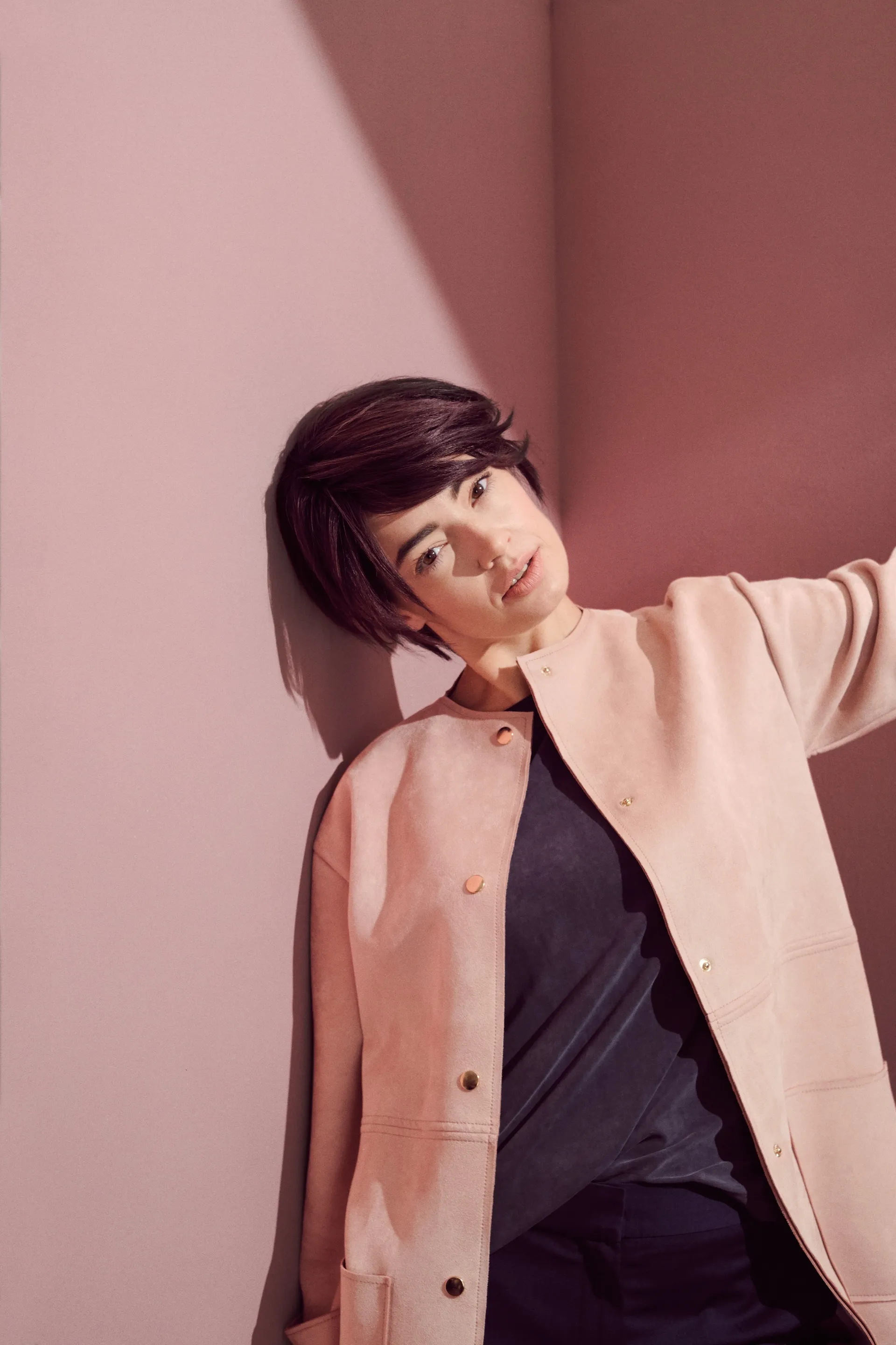 Echthaarperücke in Blond mit natürlichem Haarfall